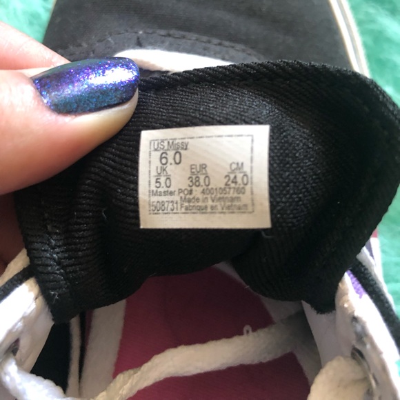 Rainbow Checkered Vans - Picture 3 of 4